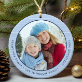 Merry Little Christmas Foto Keramisch Ornament