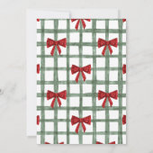 Merry Little Christmas Party Invitation Kaart (Achterkant)