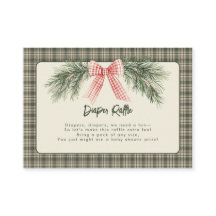 Merry Little Christmas Rustic Baby Shower 