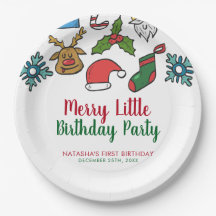 Merry Little Christmas Verjaardag Custom