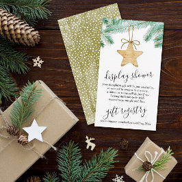 Merry Little Christmas Vrijgezellenfeest Informatiekaartje