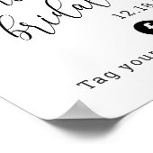 Merry Little Christmas Vrijgezellenfeest Welkom Poster (Hoek)