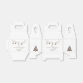 Merry Little Christmas Winter Baby Shower Bedankdoosjes (Uitgevouwen)