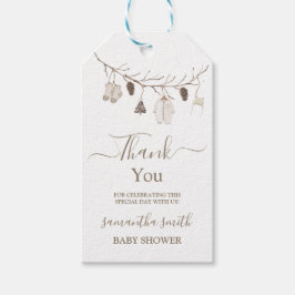 Merry Little Christmas Winter Baby Shower Cadeaulabel