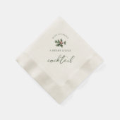 Merry Little Cocktail Christmas Napkins Servet (Hoek)