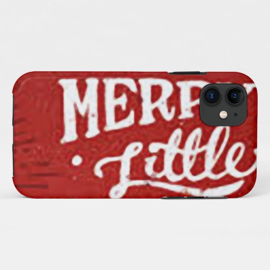 Merry Little iphone Case-Mate iPhone Case (Achterkant (horizontaal))