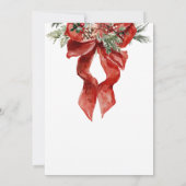 Merry Little KerstBaby shower Kaart (Achterkant)