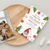 Merry Little KerstBaby shower Kaart