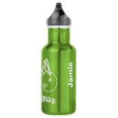 Merry Little KerstGreen en White Holly Waterfles (Rechts)