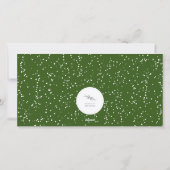 Merry Little KerstHappy NieuwYear Seal Foto Feestdagenkaart (Achterkant)