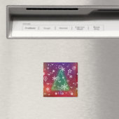 Merry Little KerstMagnet Magneet (Insitu (Vaatwasser))