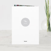 Merry Little Kerstmis Modern Typografie Foto Feestdagen Kaart (Achterkant)