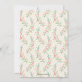 Merry Little KerstPhoto Birth Announements Feestdagenkaart (Achterkant)