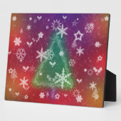 Merry Little KerstPlaque Fotoplaat (Zijkant)