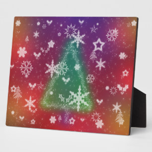 Merry Little KerstPlaque Fotoplaat