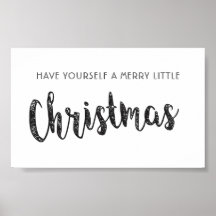 Merry Little KerstPoster