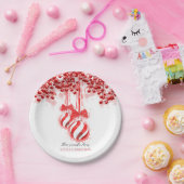 Merry Little kerstWaterverf Splash Papieren Bordje (Feest)