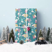 Merry Little Mice- Christmas- Wrapping Paper Roll Cadeaupapier