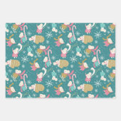 Merry Little Mice - Christmas Wrapping Paper Trio (Voorkant)
