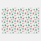 Merry Little Mice- Christmas Wrapping Paper Trio 2 (Voorkant 2)