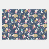 Merry Little Mice- Christmas Wrapping Paper Trio 2 (Voorkant)