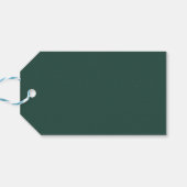 Merry Little | Schattige kerstfeest Cadeaulabel (Achterkant Horizontaal)