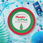 Merry Little Vrijgezellenfeest Papieren Bordje (Feest)