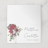 Merry Little Wedding Plaatskaartje (Buitenkant ongevouwen)