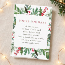 Merry Little Winter Baby Shower Books For Baby