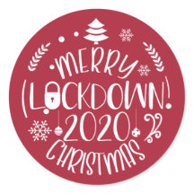 Merry lockdown 2020 Kerstmis