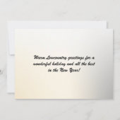 Merry Lowcountry kerstkapel Palmetto Bluff Feestdagenkaart (Achterkant)