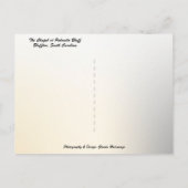 Merry Lowcountry kerstkapel Palmetto Bluff Feestdagenkaart (Achterkant)