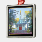 Merry Lowcountry kerstkapel Palmetto Bluff Metalen Ornament (Links)