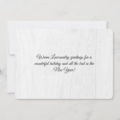 Merry Lowcountry Kerstmis Bluffton Church Feestdagenkaart (Achterkant)