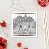 Merry Lowcountry Kerstmis Bluffton Church Servet (Insitu)