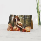 Merry Mabon Feestdagen Kaart (Voorkant)