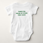 Merry MAGA Baby Romper (Achterkant)