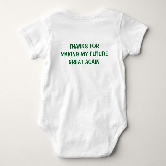 Merry MAGA Baby Romper (Achterkant)