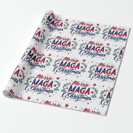 Merry Maga Christmas Cadeaupapier
