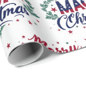 Merry Maga Christmas Cadeaupapier (Rol Hoek)