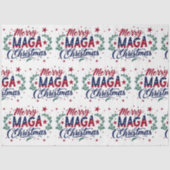 Merry Maga Christmas Tissue Paper Tissuepapier (Voorkant)