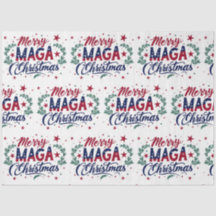 Merry Maga Christmas Tissue Paper