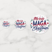 Merry Maga Kersttafel Confetti (Voorkanten)