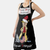 Merry Maga Trump Kerstappron Schort (Insitu)