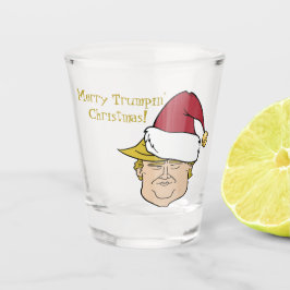 Merry Maga Trump met kerst Shot Glas