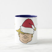 Merry Maga Trump-Mok voor kerst Mok (Midden)