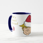 Merry Maga Trump-Mok voor kerst Mok (Voorkant links)