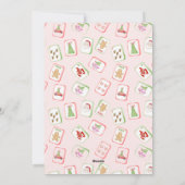 Merry Mahjong Photo Holiday Card Feestdagenkaart (Achterkant)