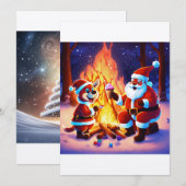 Merry Mailbox: Kaarten voor Kerstmis Online (Voorkant / Achterkant)
