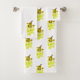 'Merry Maples' op een Badkamer Handdoek Set (III)